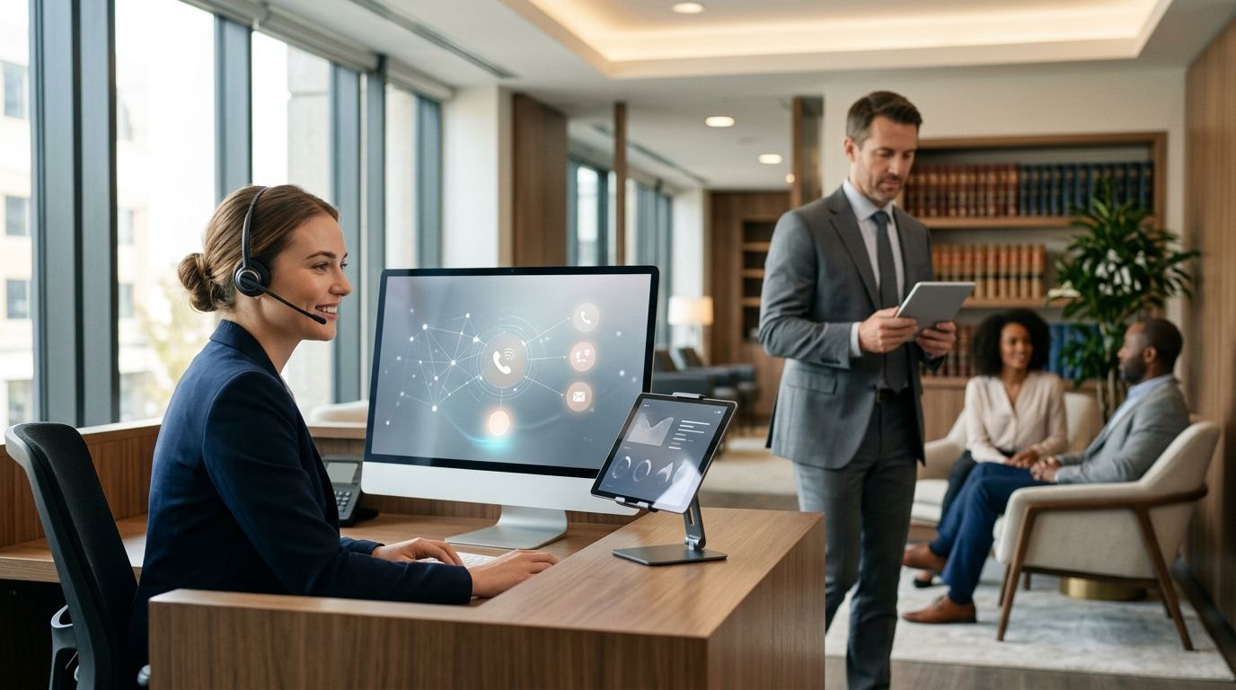 Best AI receptionist services for law firms in 2026