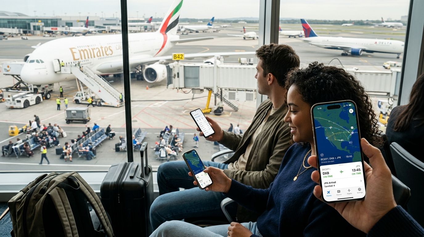 Best flight tracking and status apps in 2026