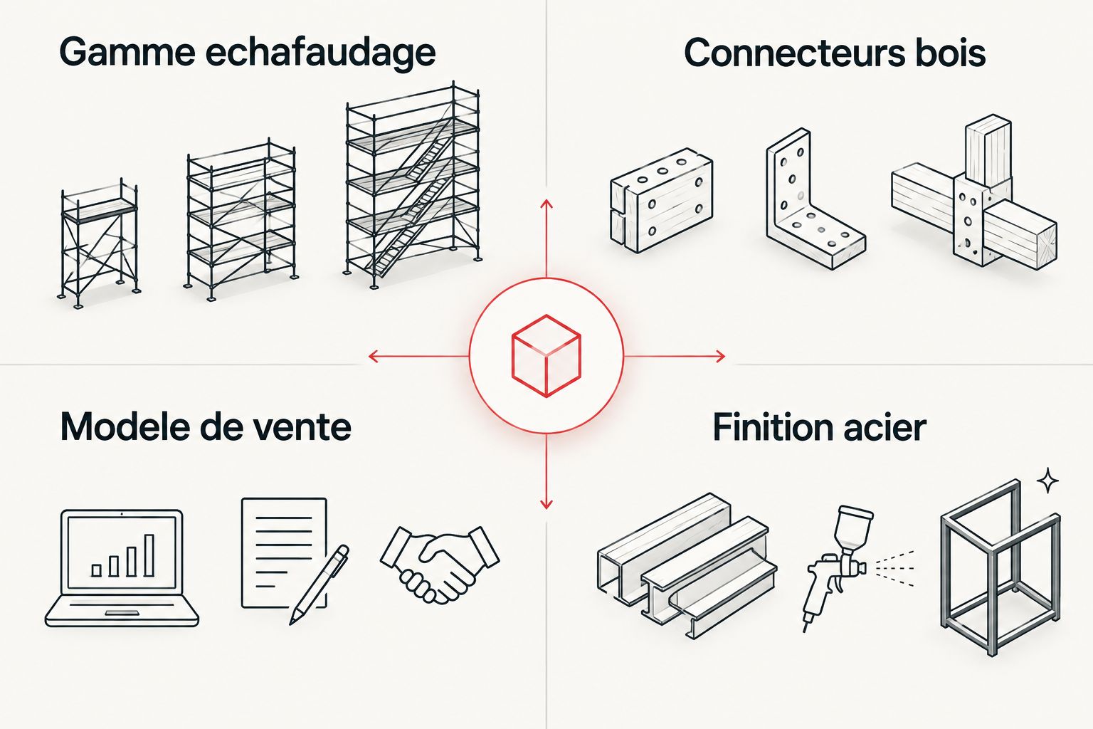 Comparaison en deux colonnes entre GeZu Impex et Gadero