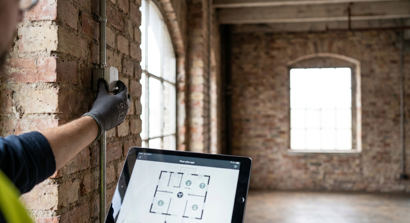 How to retrofit legacy buildings with wireless IoT sensors