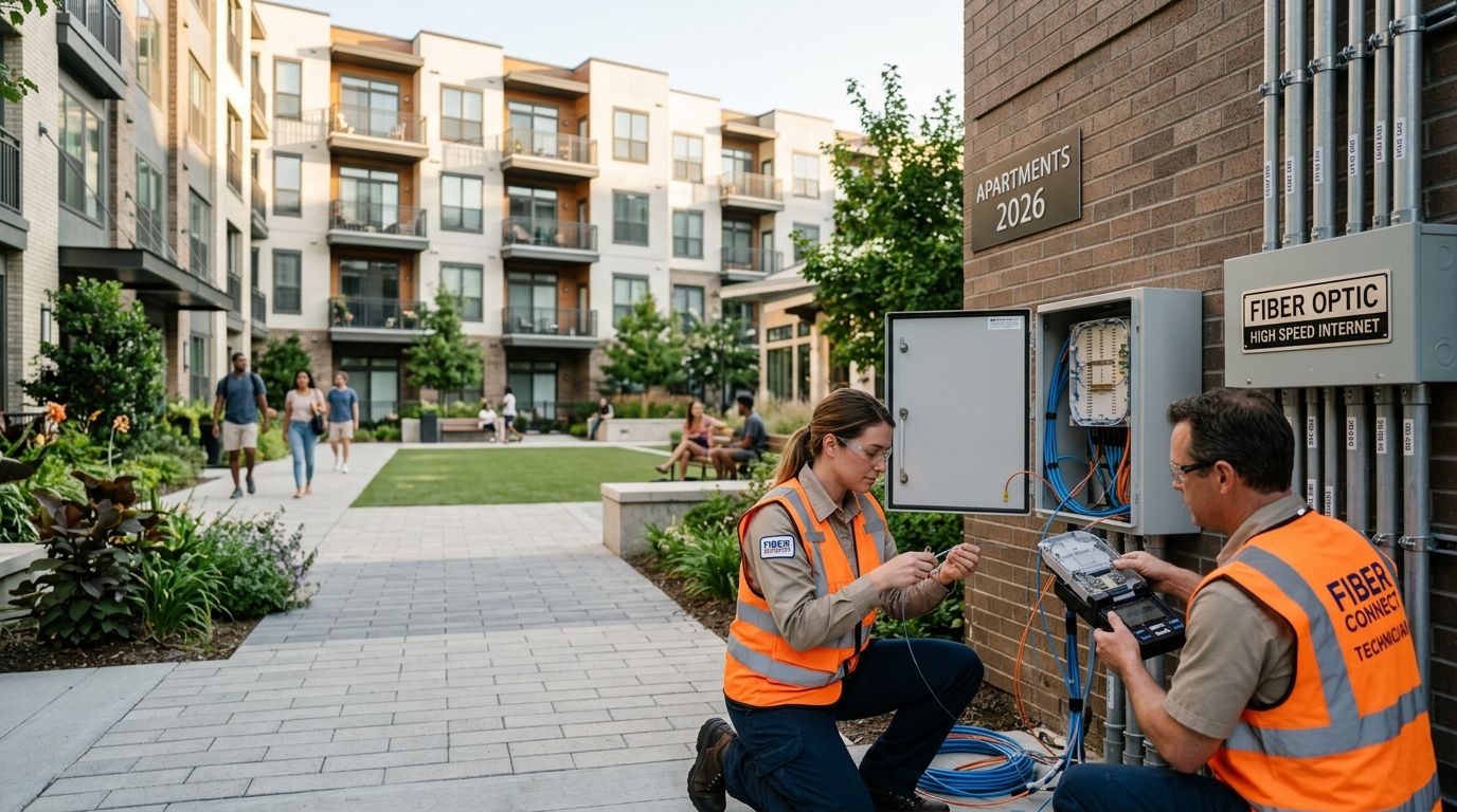 Fiber internet for apartment complexes: complete 2026 guide