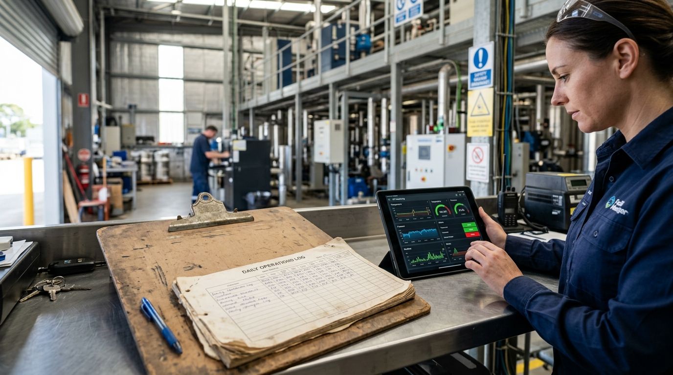 How to move facility teams from manual logbooks to automated IoT monitoring