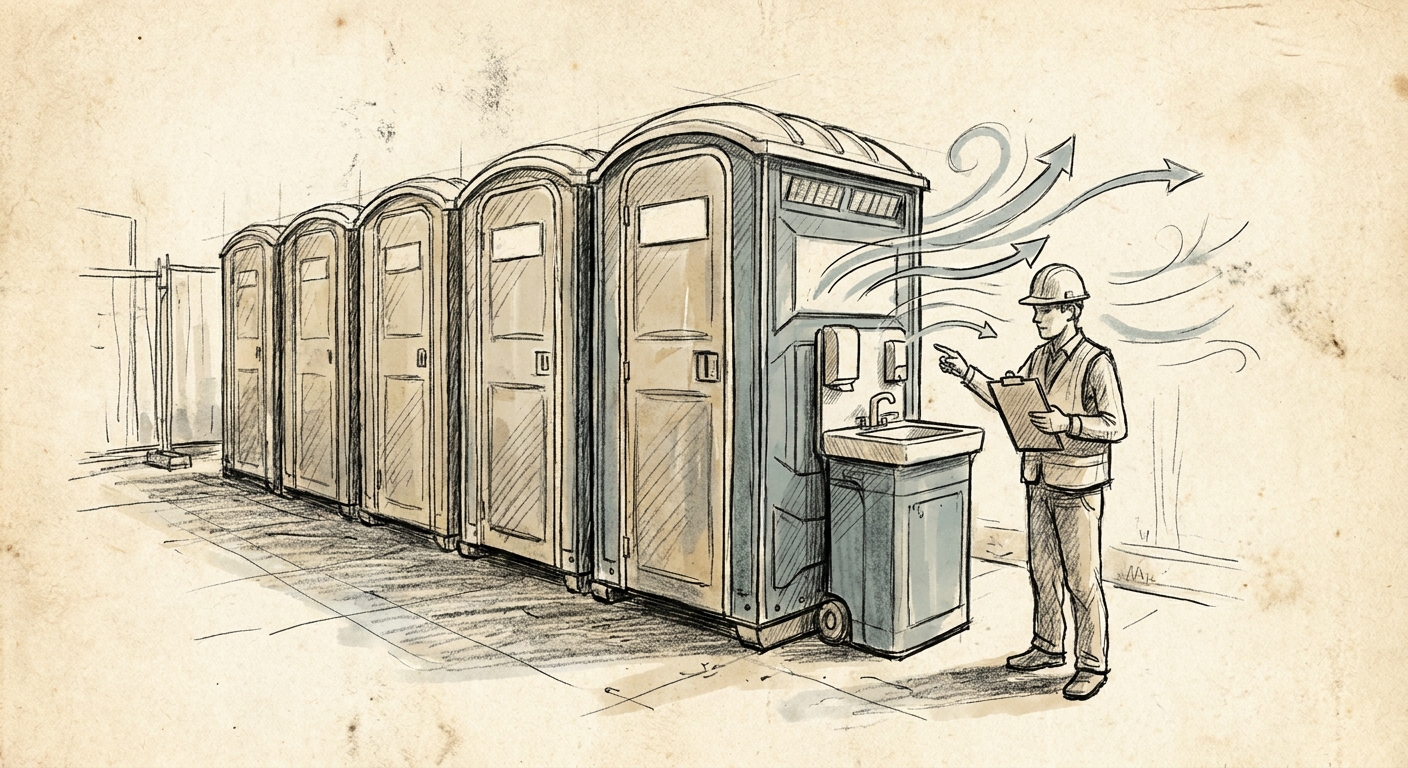 How to meet OSHA sanitation requirements with portable toilets