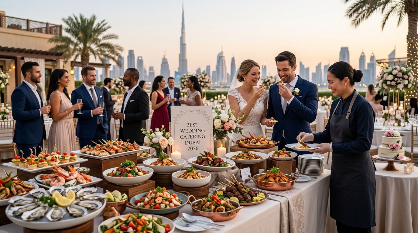Best wedding catering companies in Dubai 2026