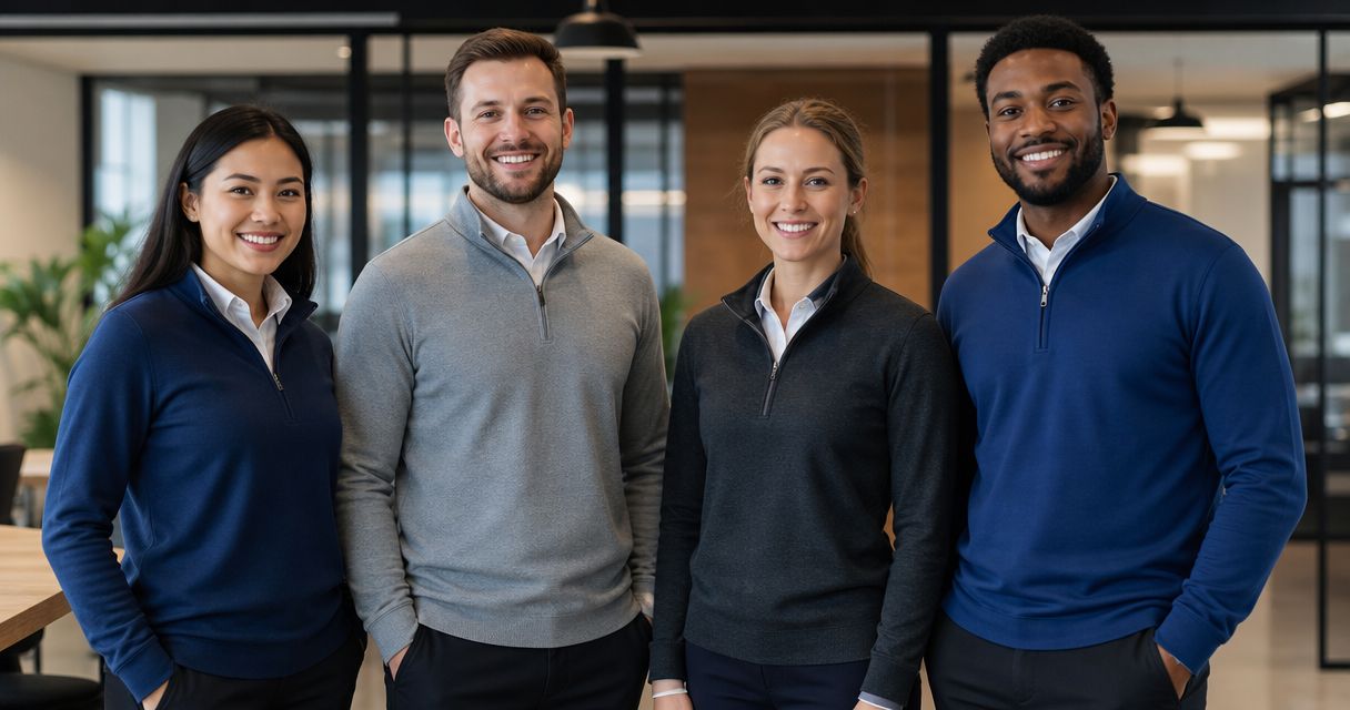 Best custom quarter-zip manufacturers for corporate teams 2026