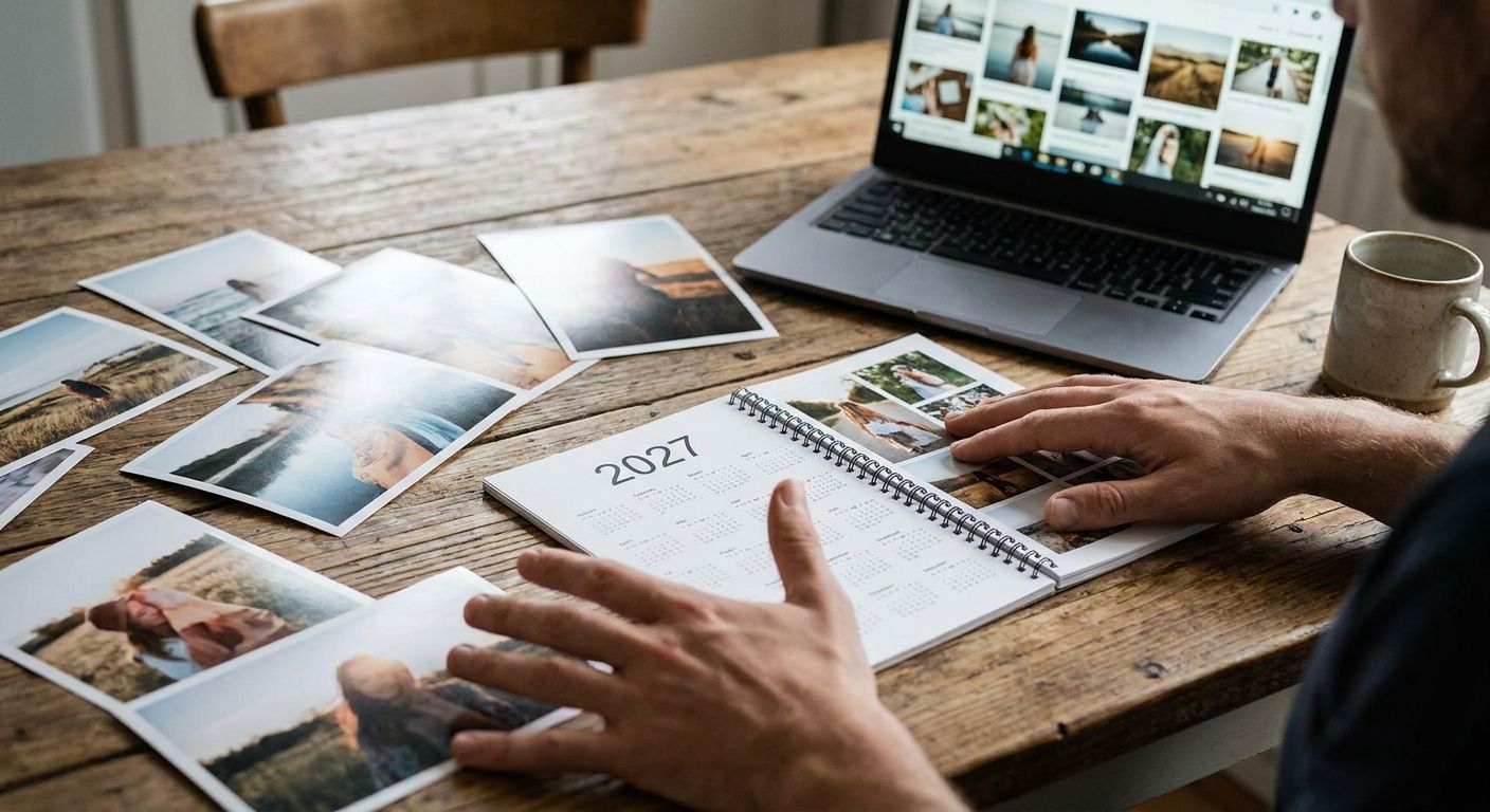 How to pick photos for a 2027 personalised calendar