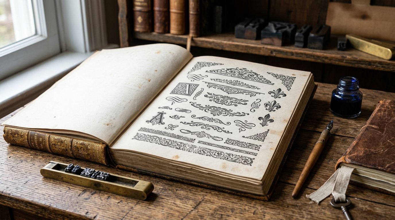Best vintage typographic ornaments for editorial layouts in 2026