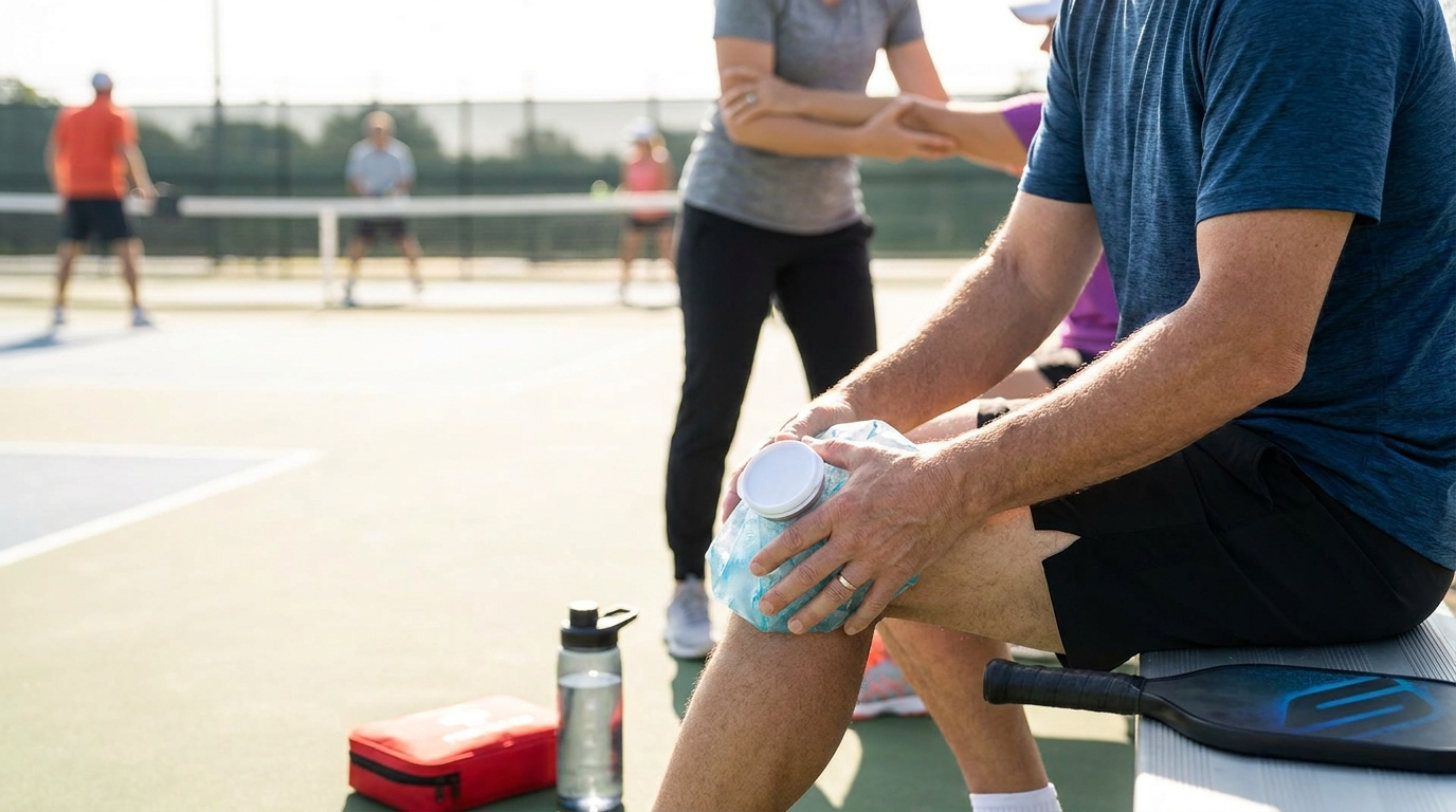 Pain management for pickleball players with joint injuries