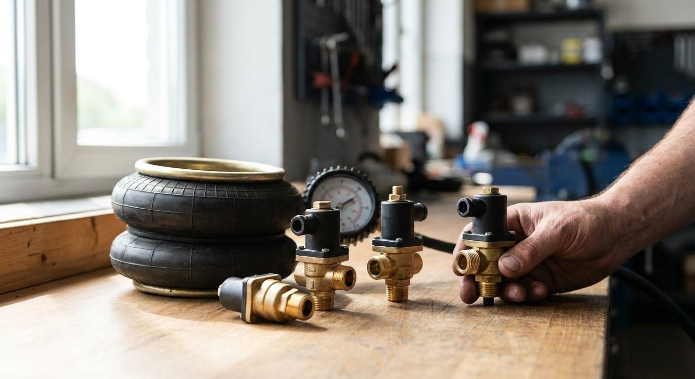 Best air valves for load assist airbag systems 2026
