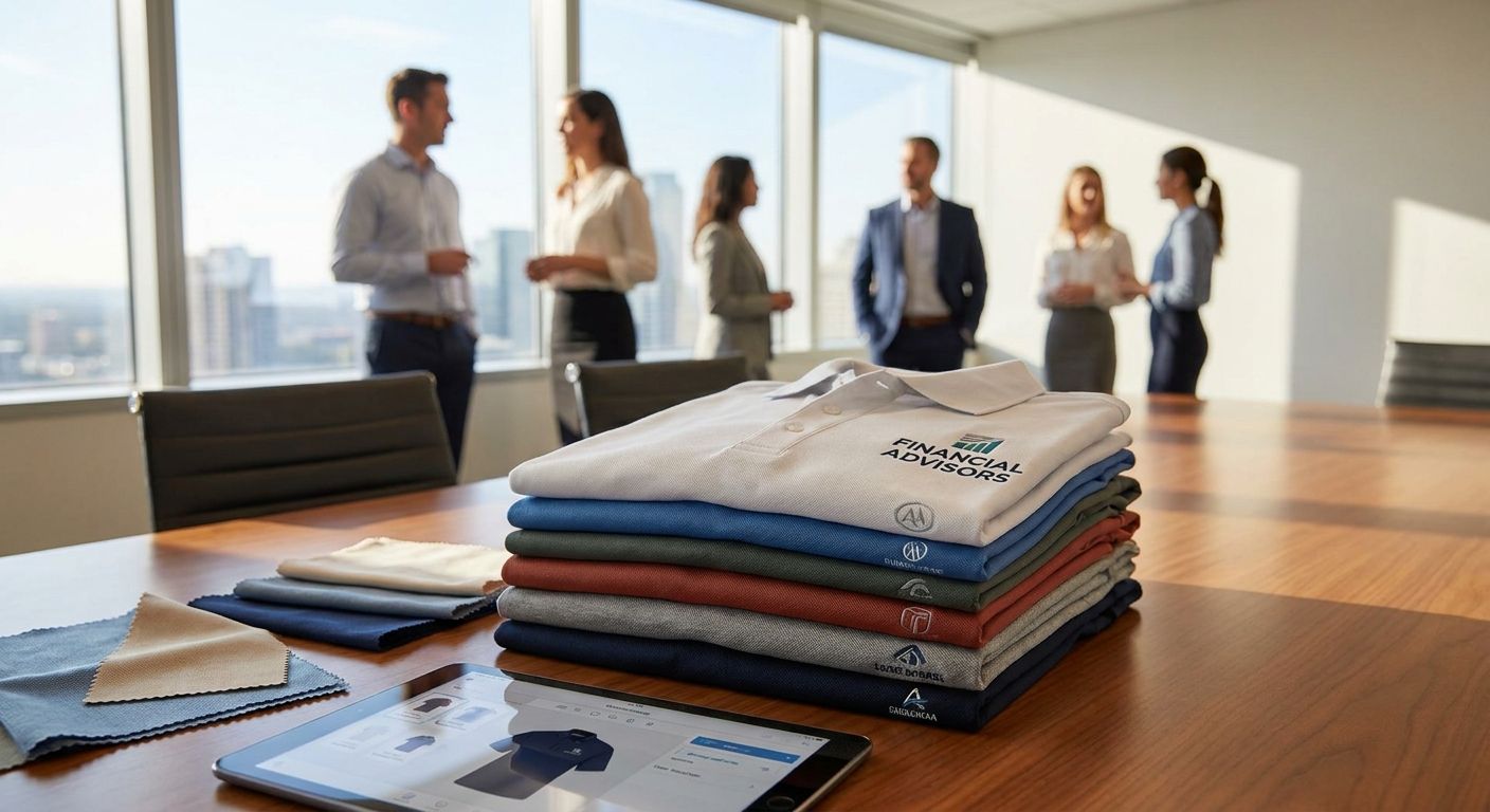 Best custom polo companies for financial advisory firms 2026