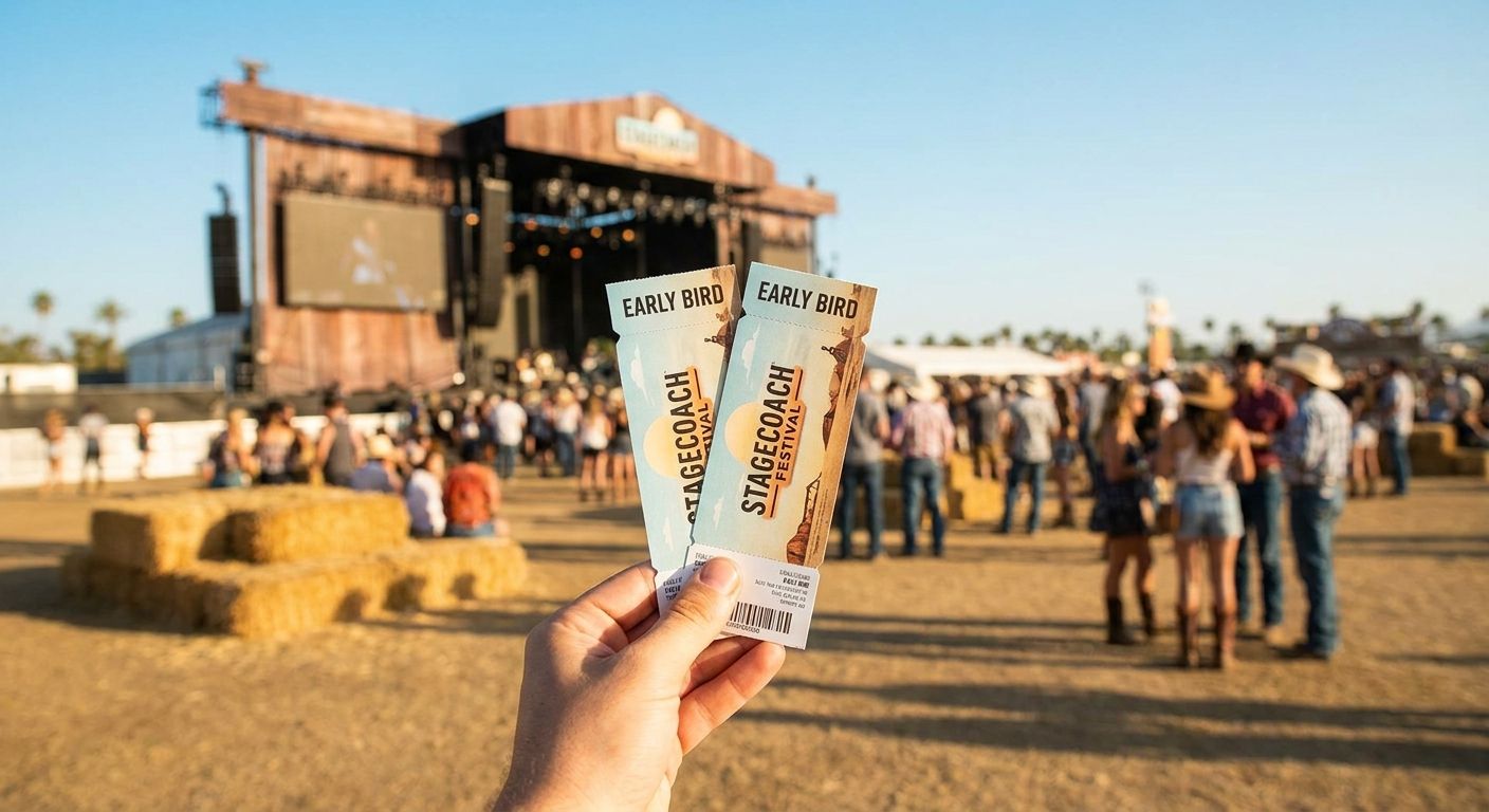 How to buy Stagecoach festival tickets early