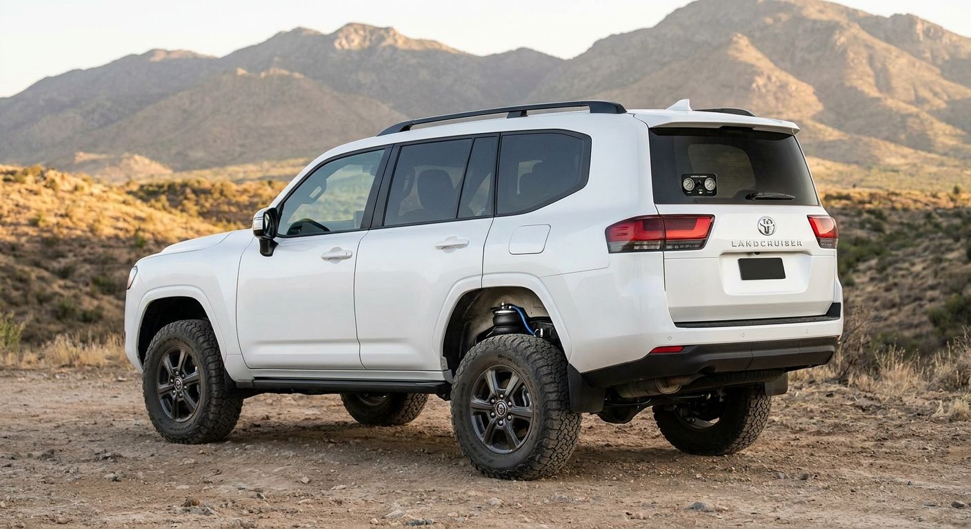 Airbag suspension for Toyota LandCruiser 300 Series