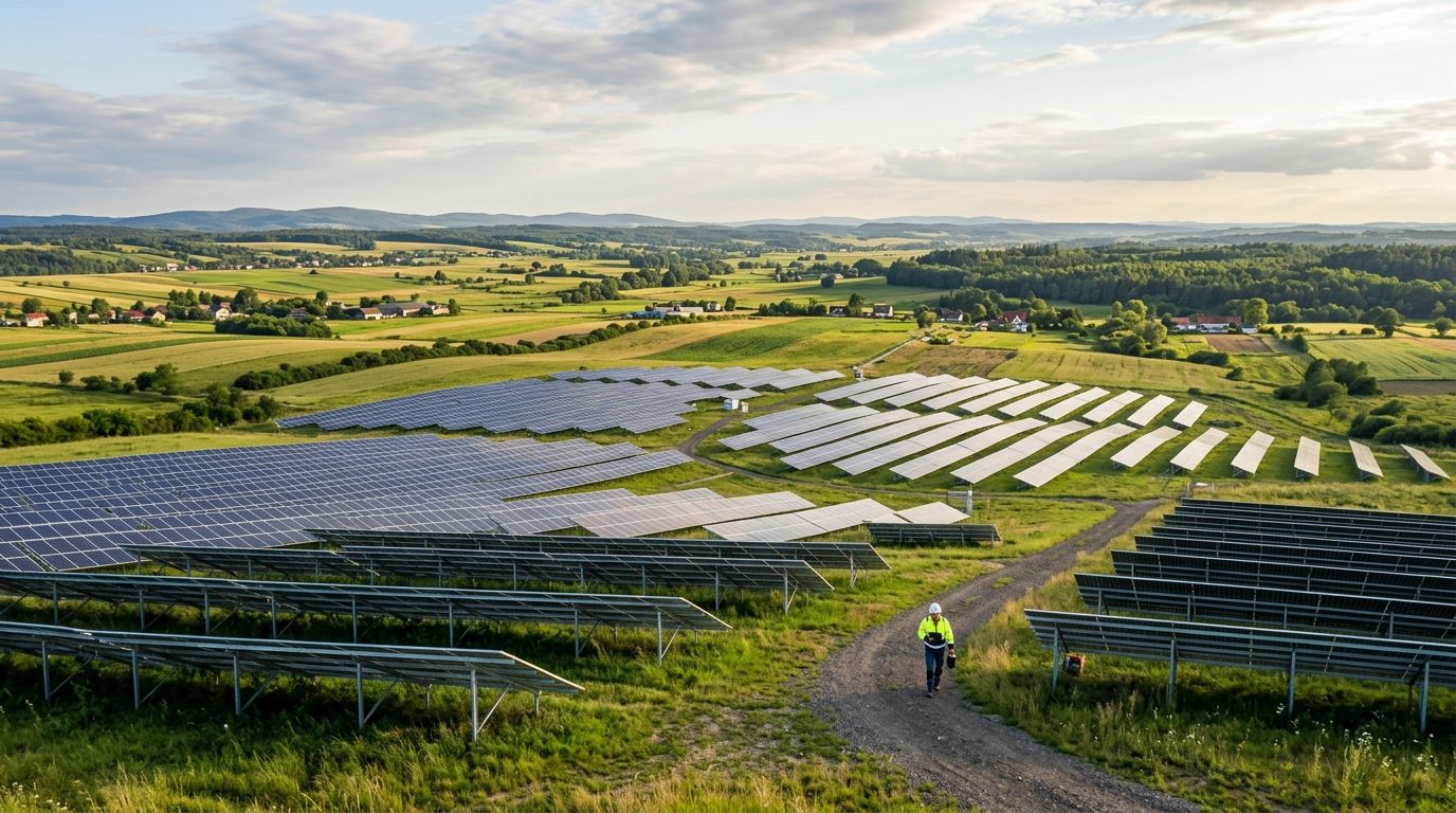 Best voivodeships for solar farm land leasing in Poland 2026