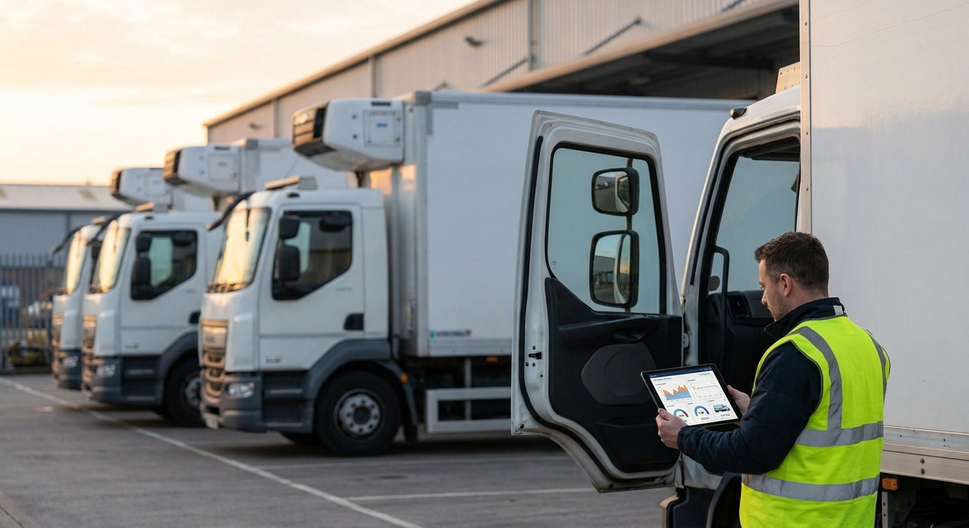 Fleet management software for refrigerated delivery fleets