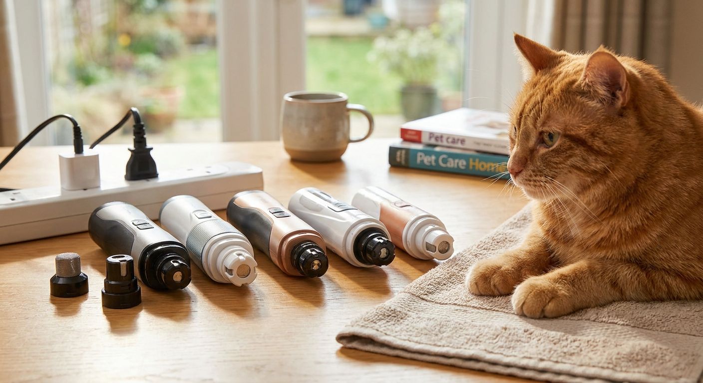 Best cat nail grinders compared 2026