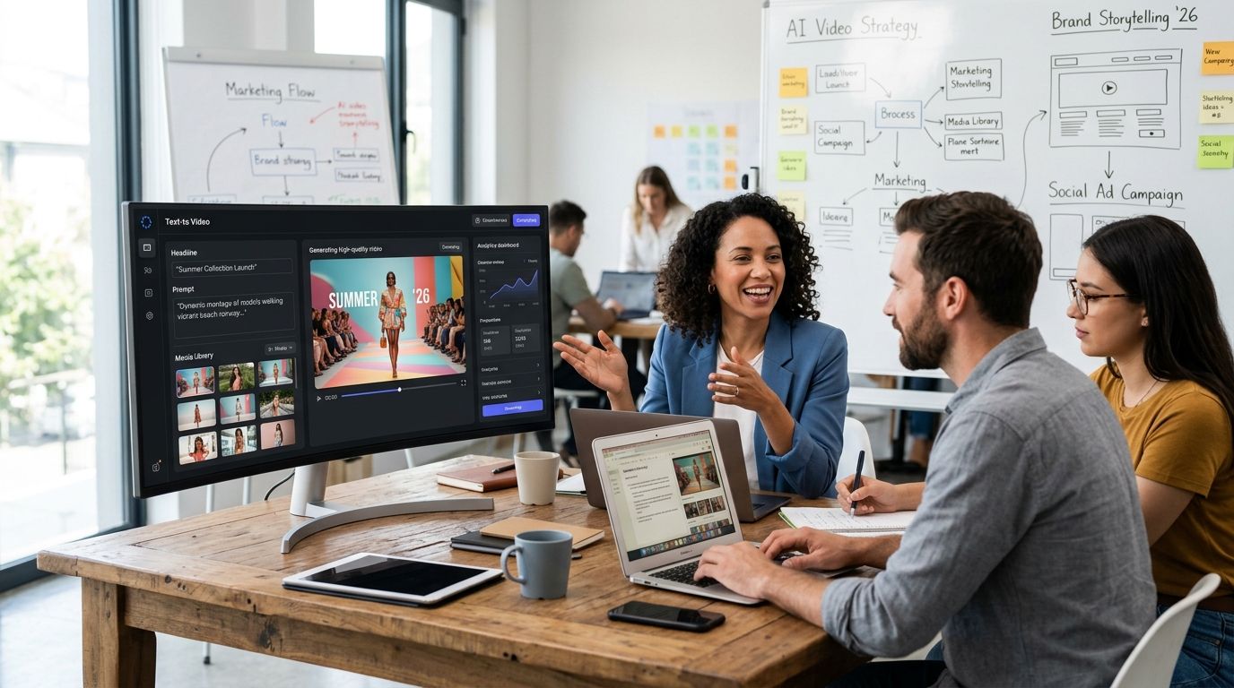 Best text-to-video AI tools for brand marketing in 2026