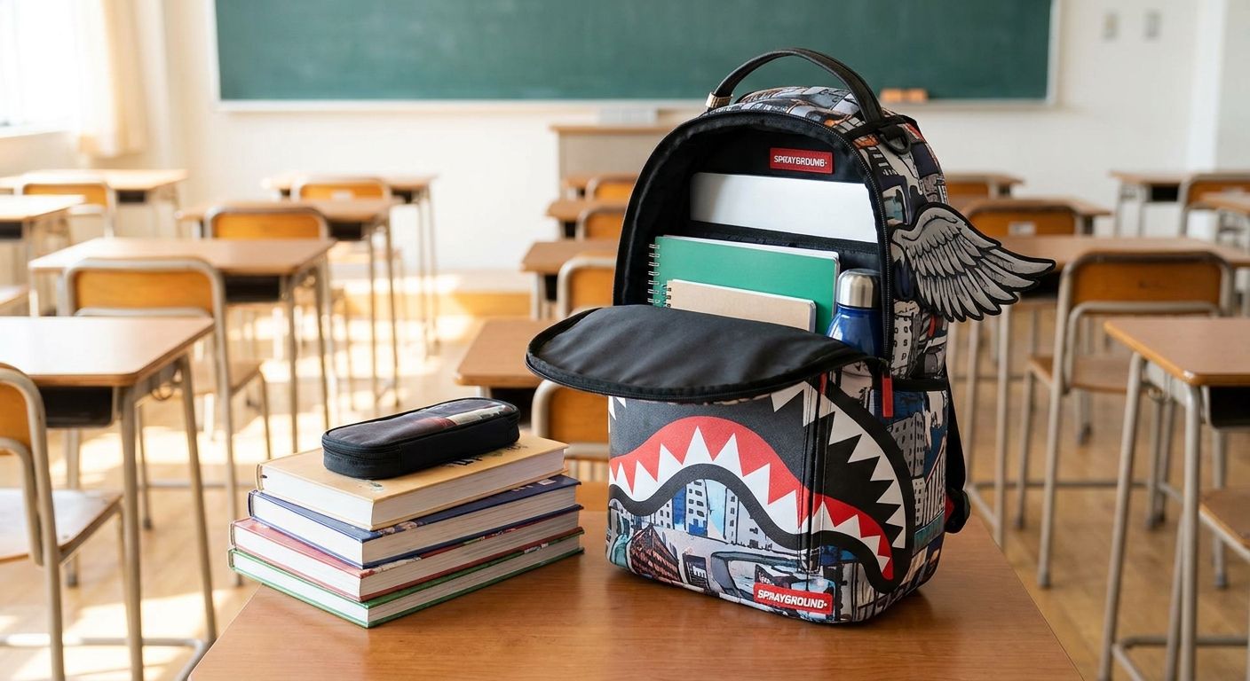 Zaino Sprayground per la scuola: modelli e capienza