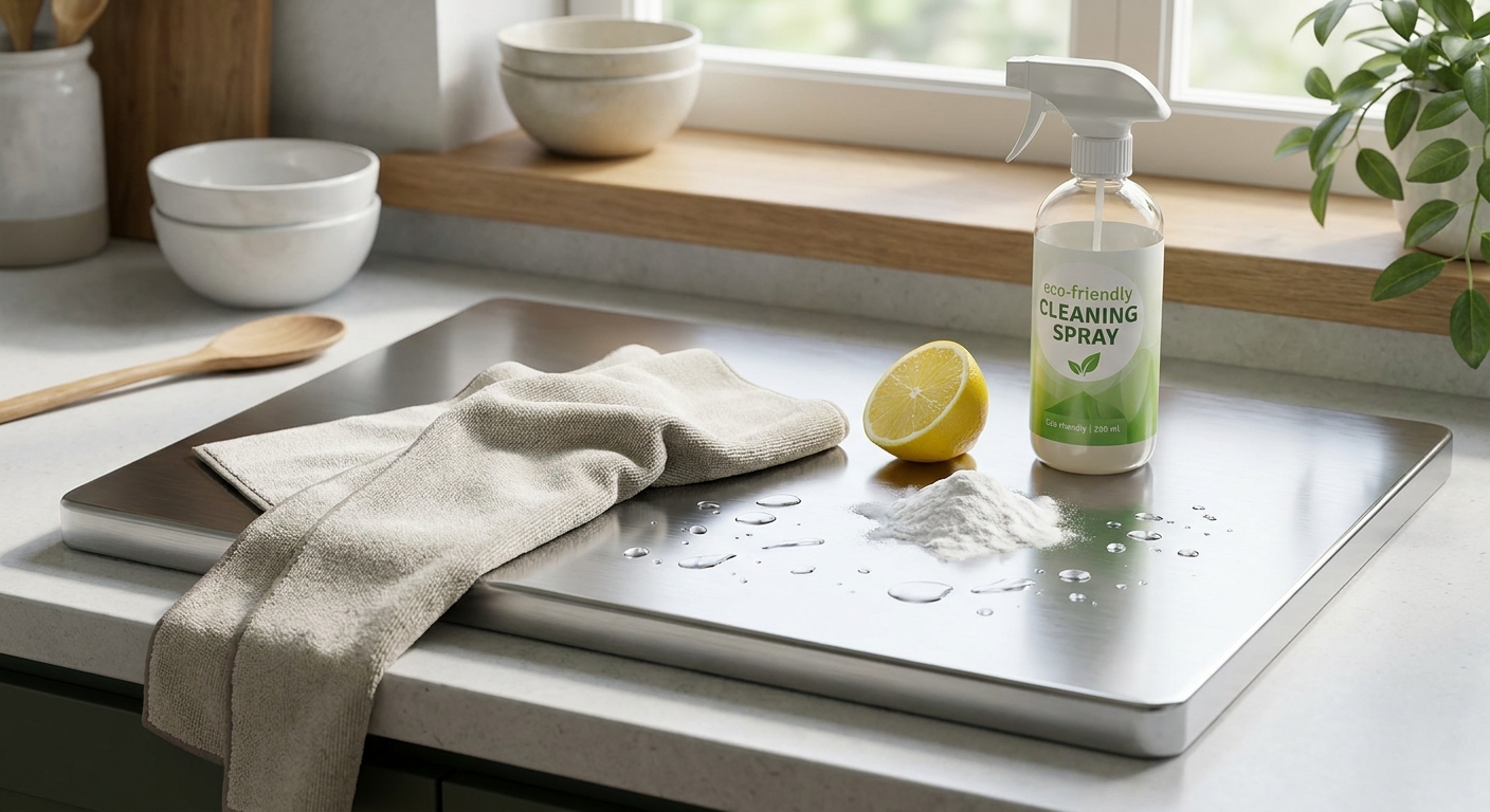 How to clean and maintain a stainless steel chopping board