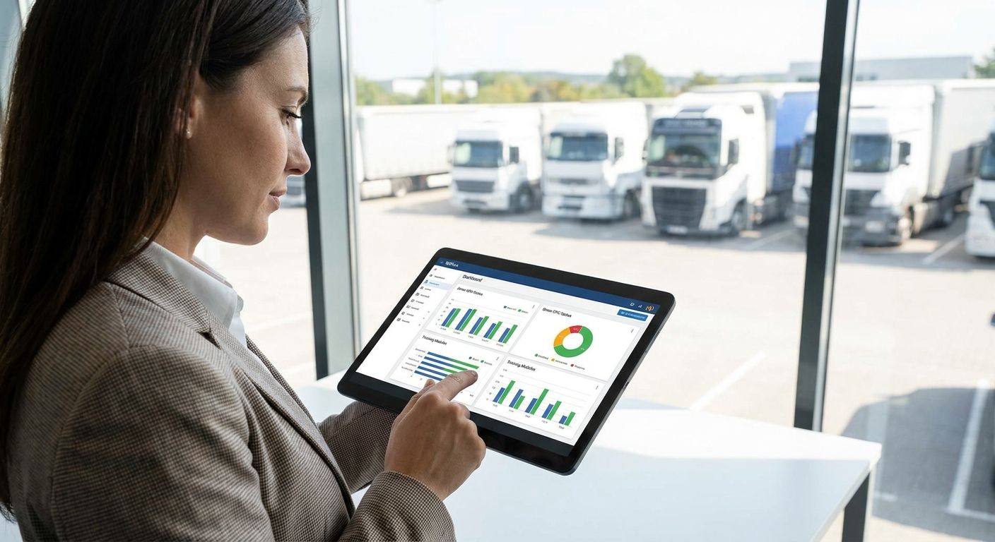 Fleet management software for driver CPC training compliance