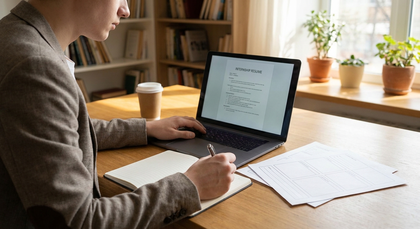 How to write a resume for an internship with no experience