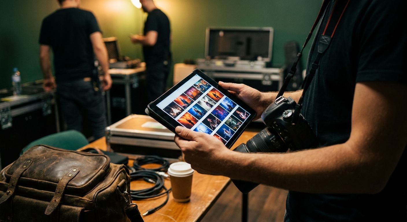 Best photo gallery apps for concert and gig photographers