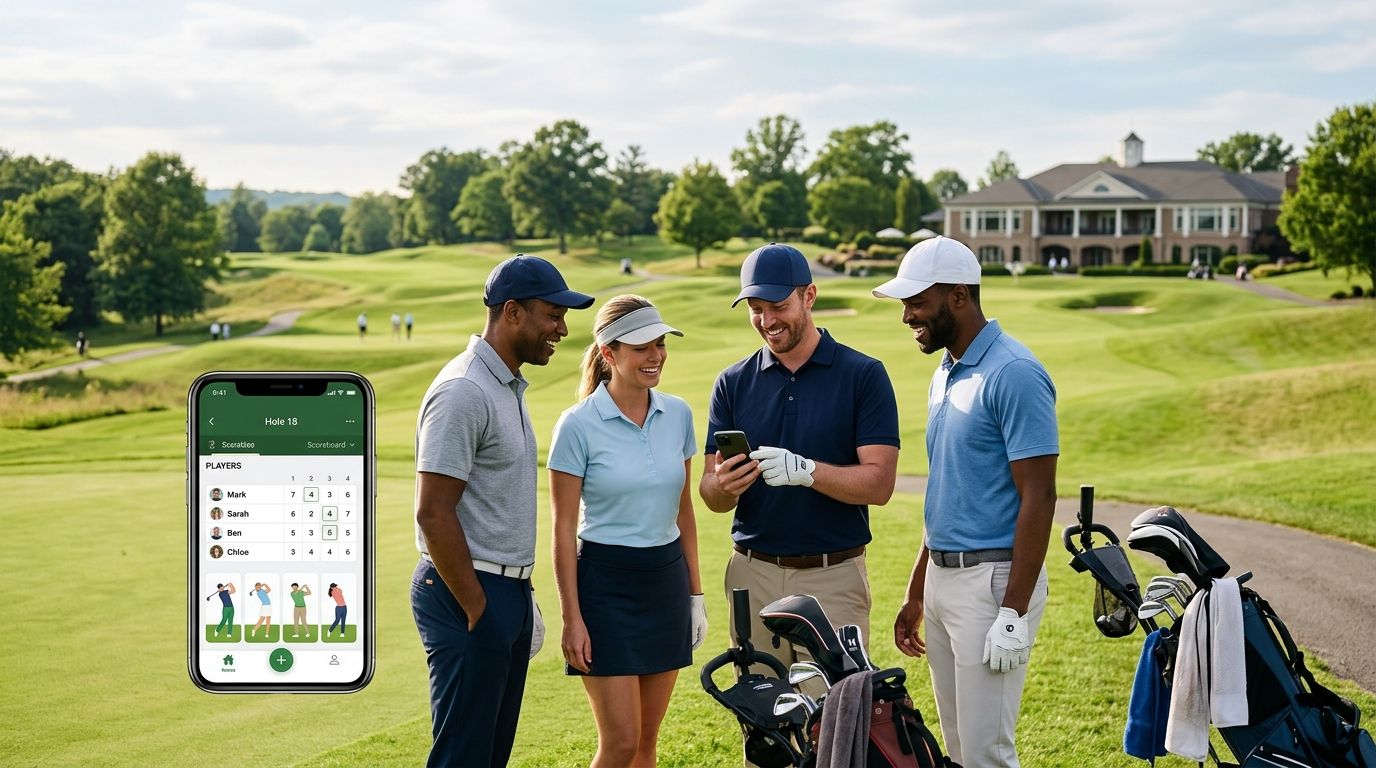 Best golf apps for scoring multiple golfers in one round in 2026