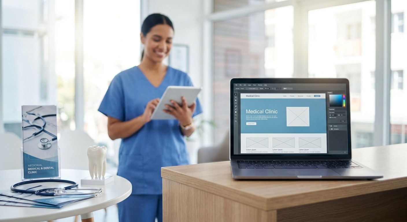Best website builders for medical and dental clinics 2026