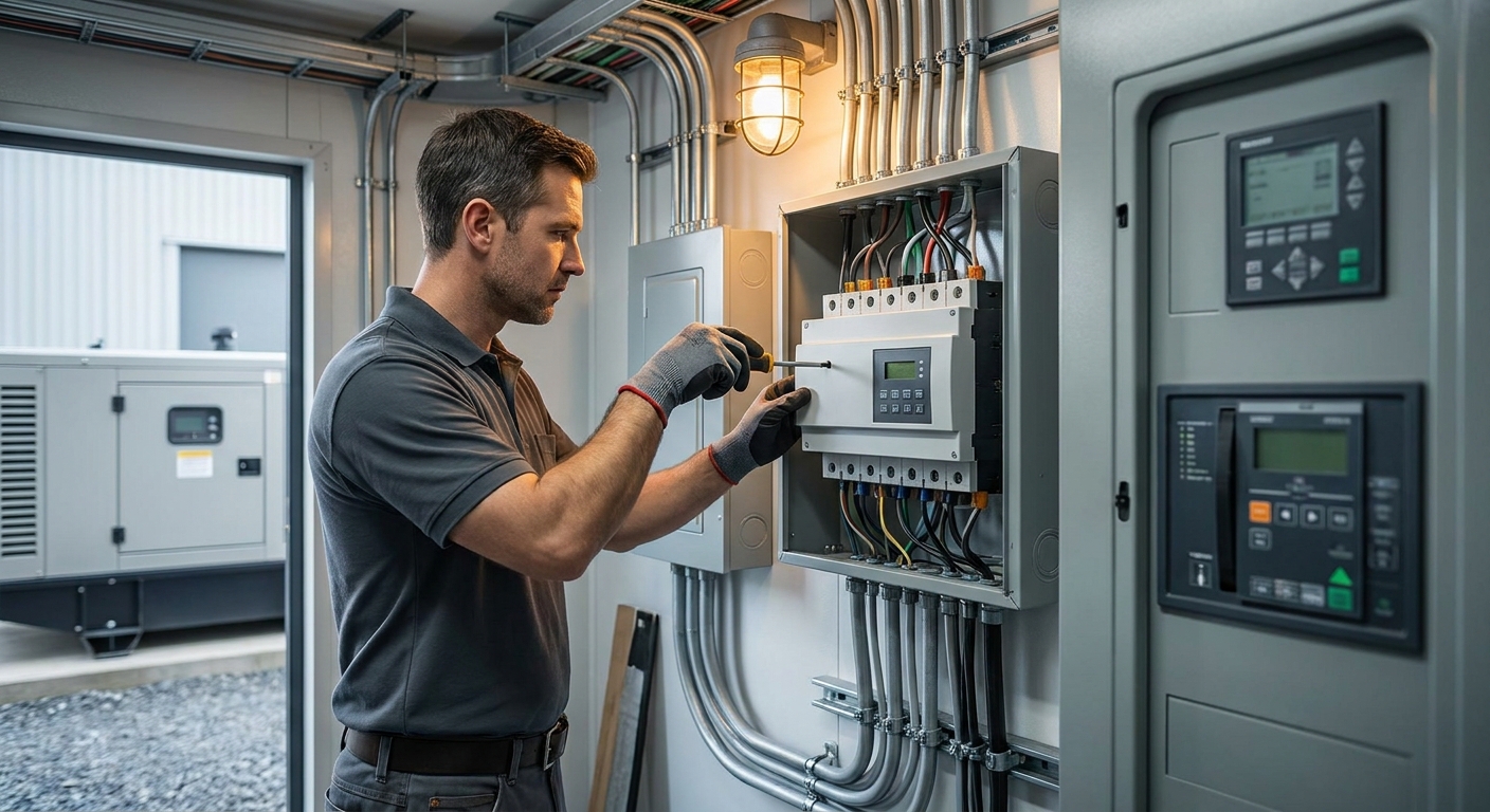 Automatic transfer switch installation and upgrades