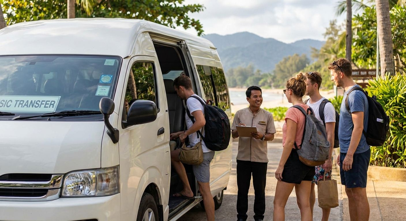 How to handle SIC transfer logistics for Phuket day tours