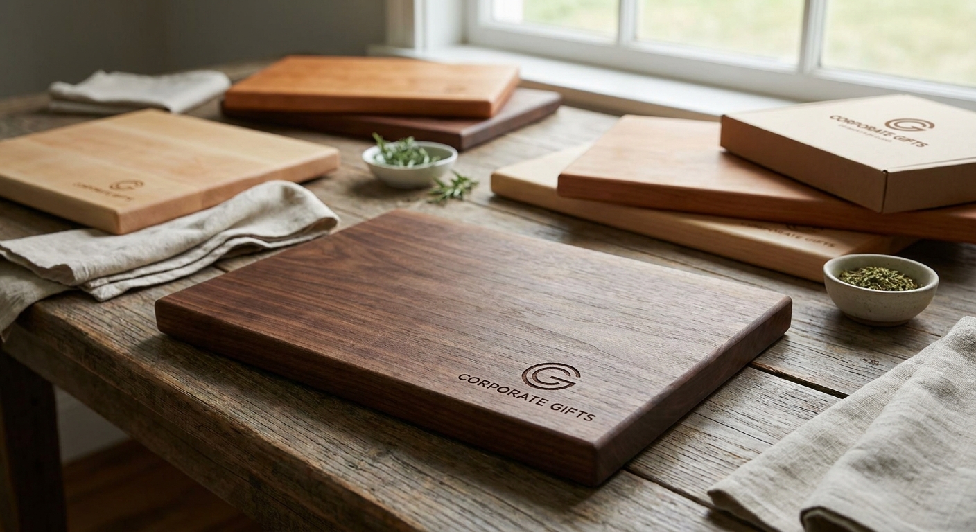 Custom chopping boards for corporate gifting