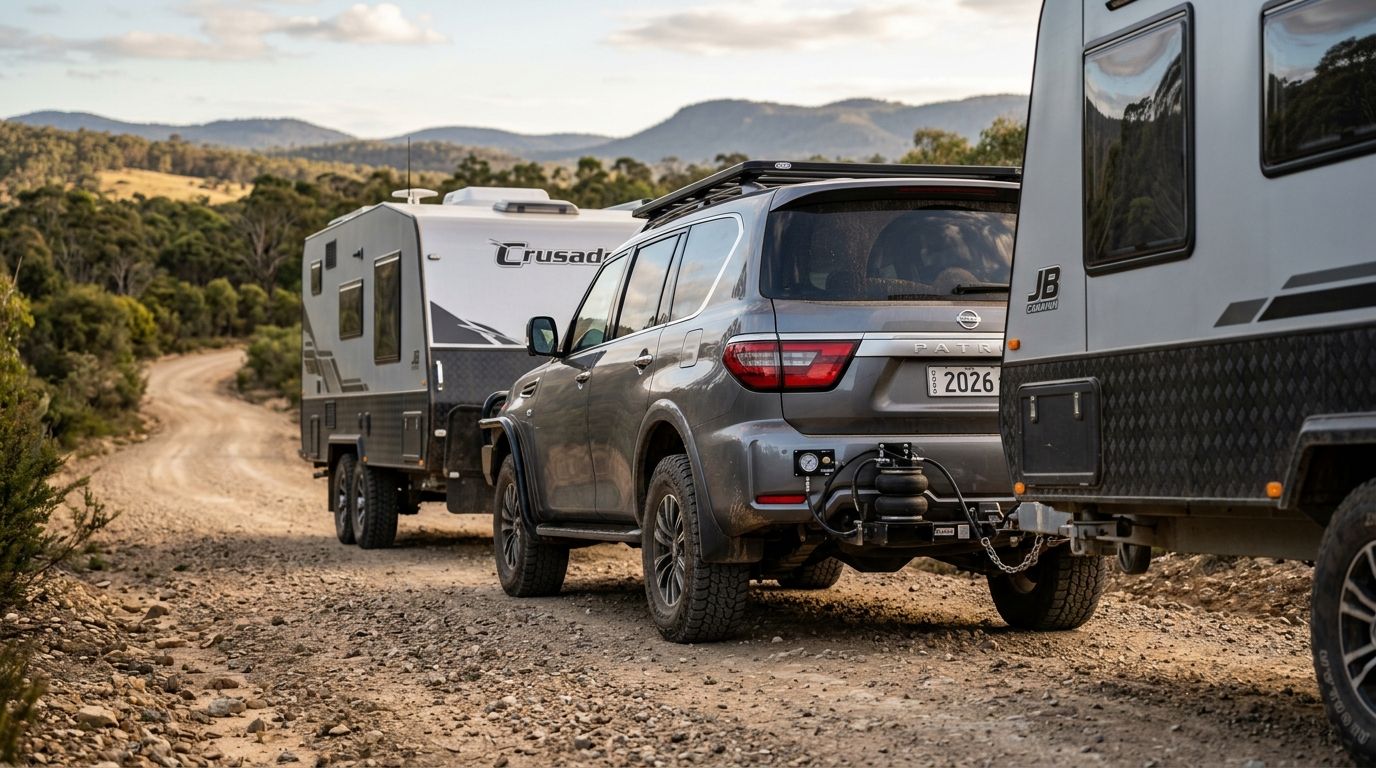 Best load assist kits for Nissan Patrol towing 2026