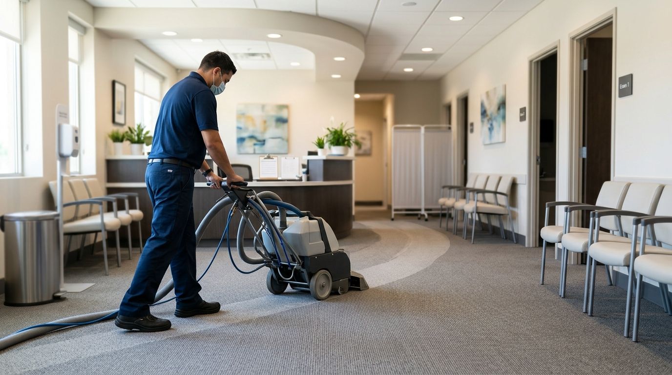 Best commercial carpet cleaning services for medical offices 2026
