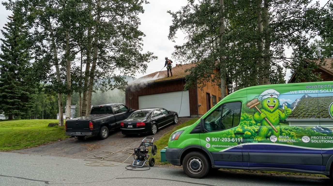 Pressure washing for Alaska construction contractors