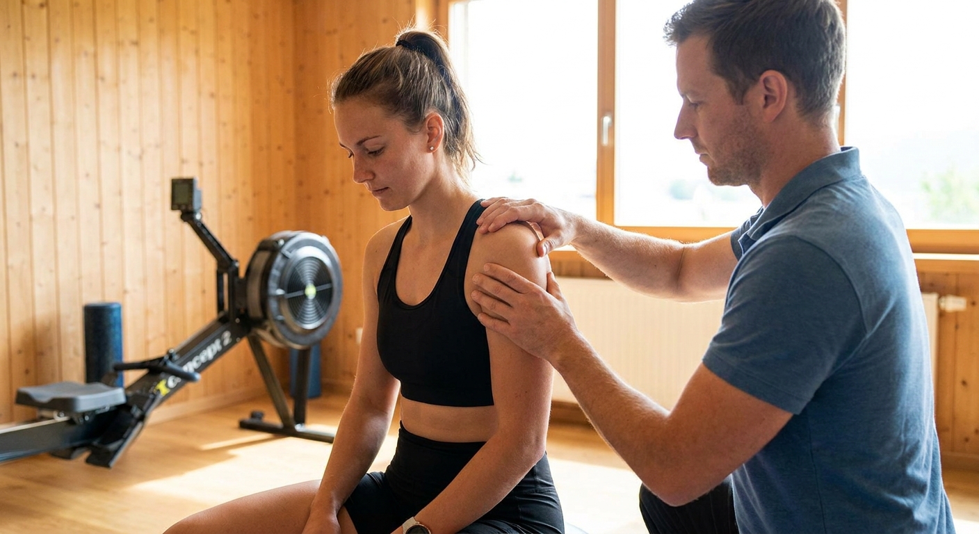 Pain management for rowers with shoulder and back pain