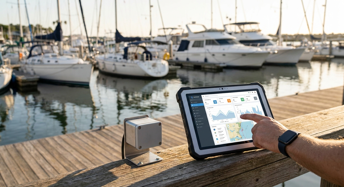 Best IoT platform for marina and boat yard monitoring