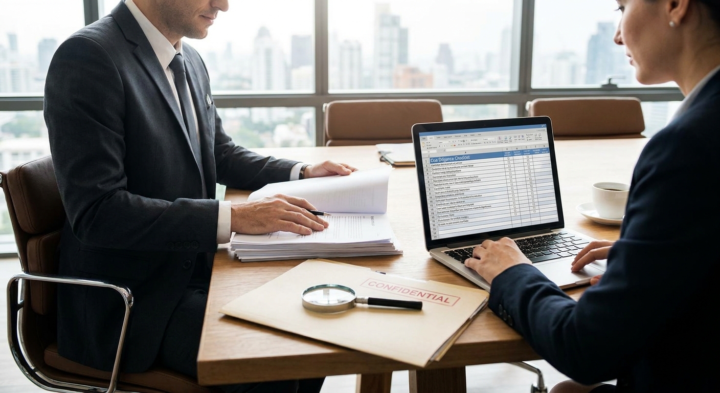 EN — Seller due diligence for a startup sale