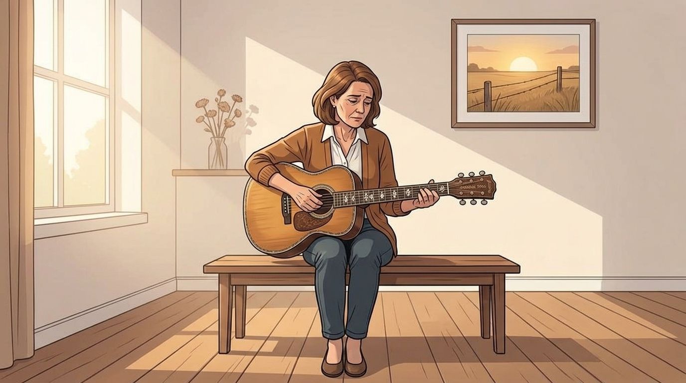 Custom memorial song in a country music style
