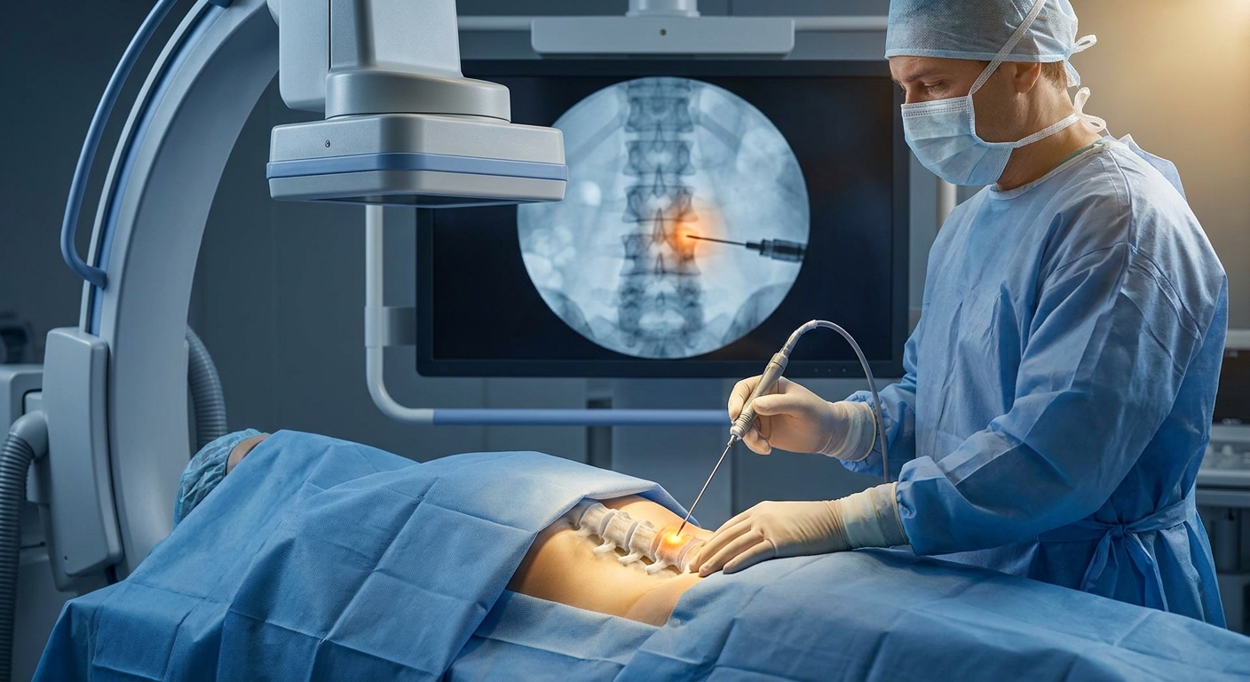 Radiofrequency ablation for facet joint pain