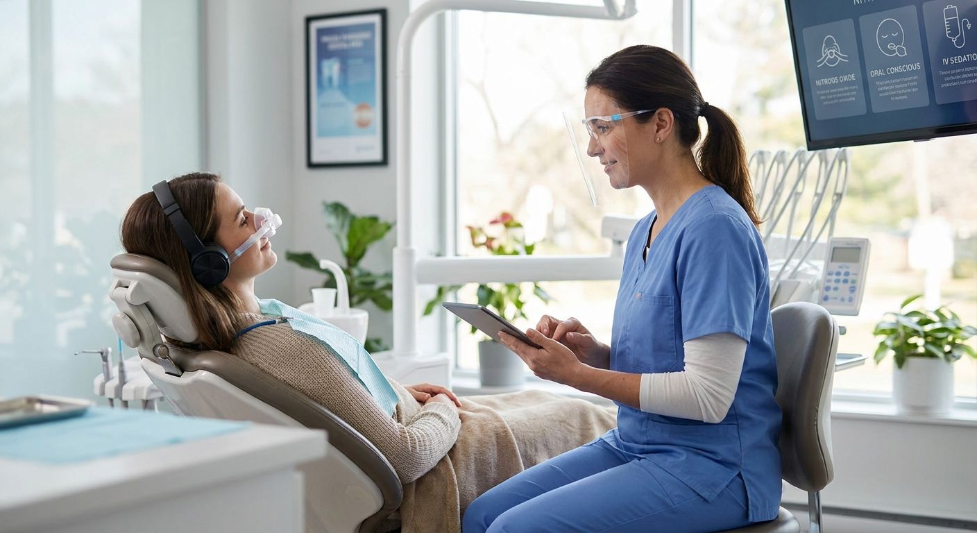 Best sedation dentistry options for anxious patients 2026