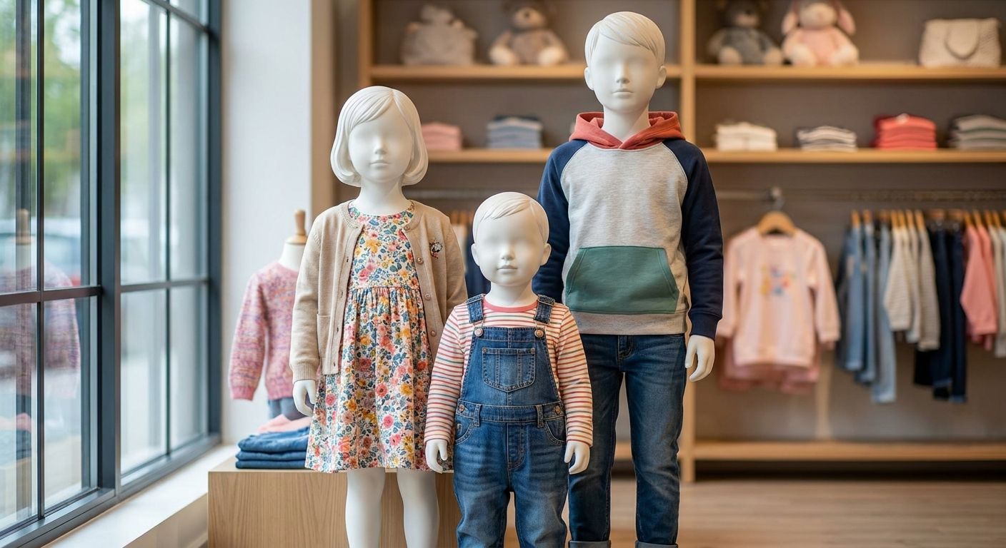 Best mannequins for kids clothing stores