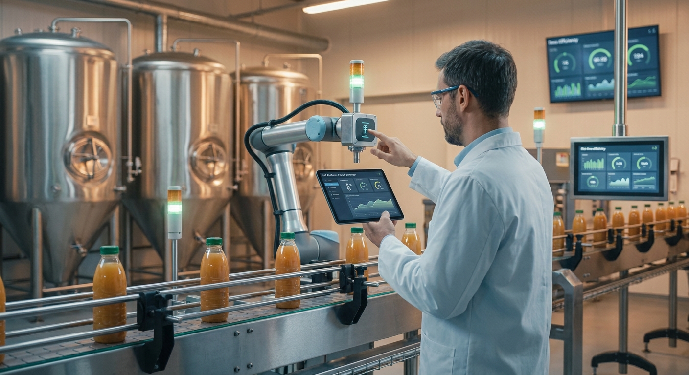 Industrial IoT platform for food and beverage manufacturers