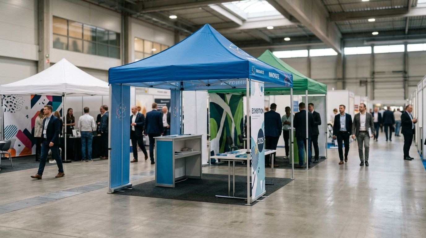 Best pop-up tents for trade fairs and exhibitions in 2026