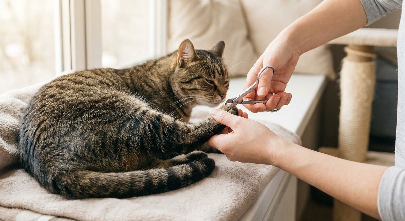 Can indoor cats still need nail trims?