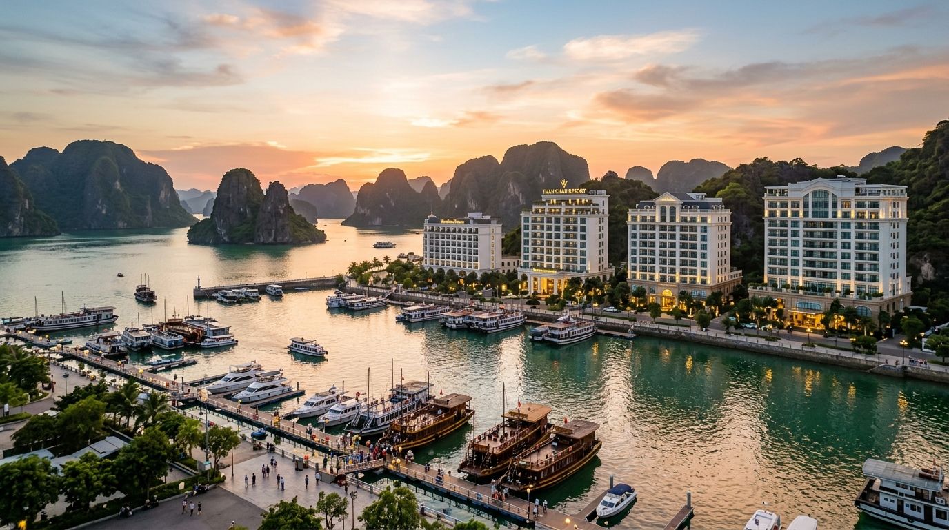 Top khách sạn Hạ Long gần cảng tàu Tuần Châu 2026