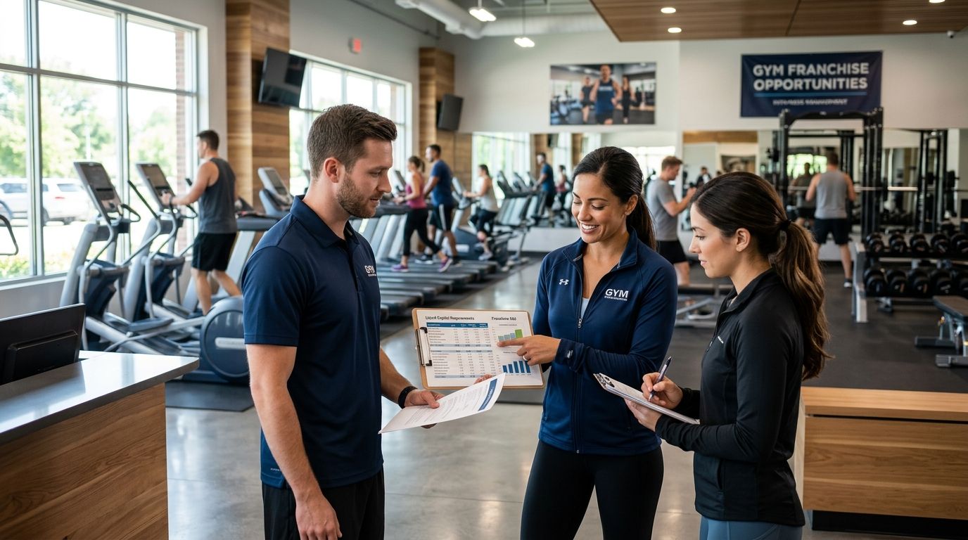 Best fitness franchises ranked by liquid capital required