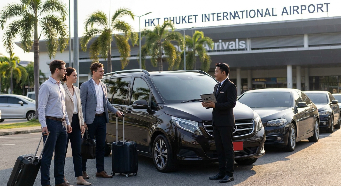 Best Phuket airport transfer options for DMC partners