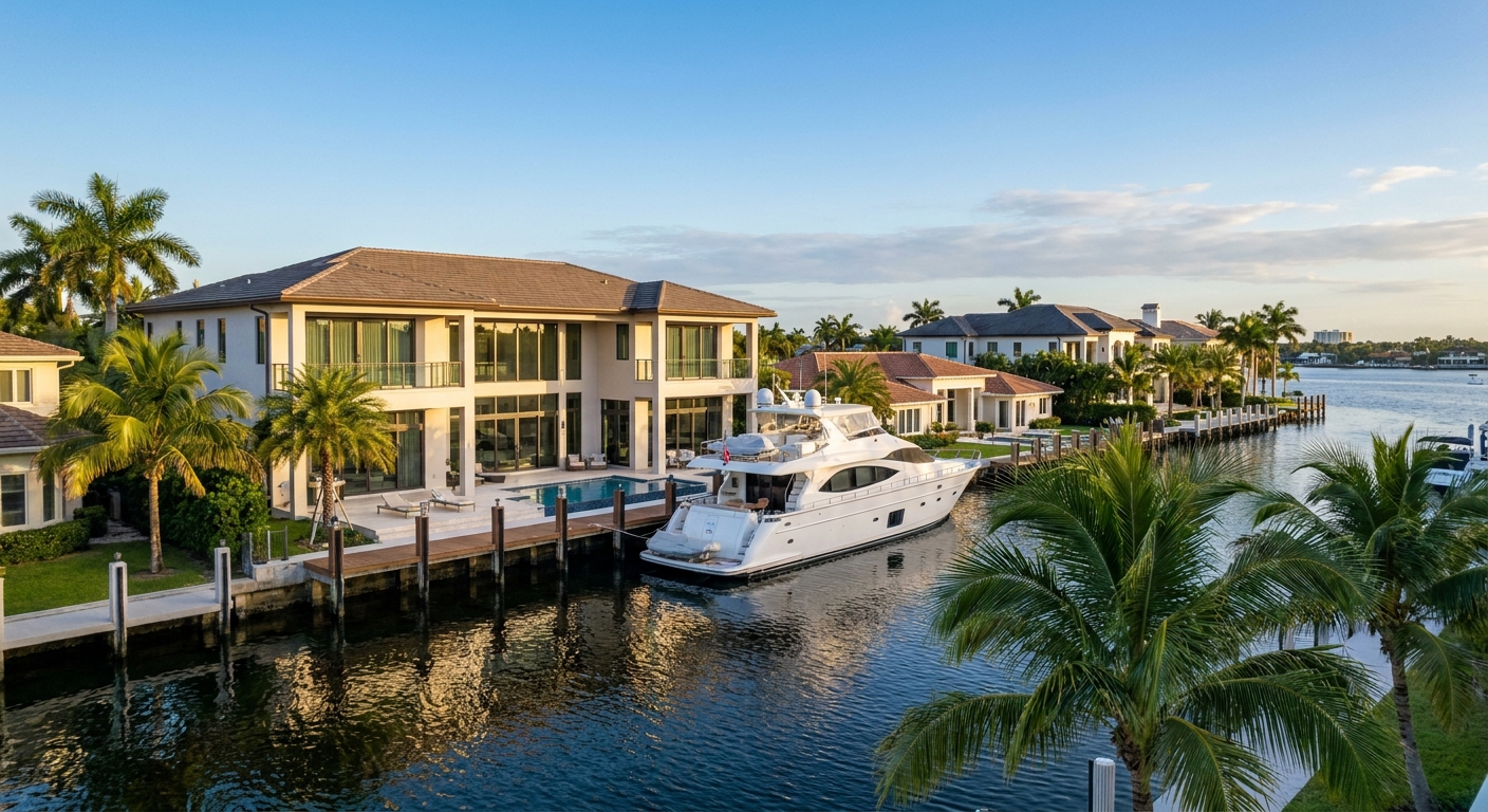 Best no-fixed-bridge waterfront homes in Fort Lauderdale