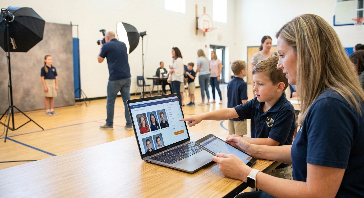 How to set up online ordering for school picture day photos