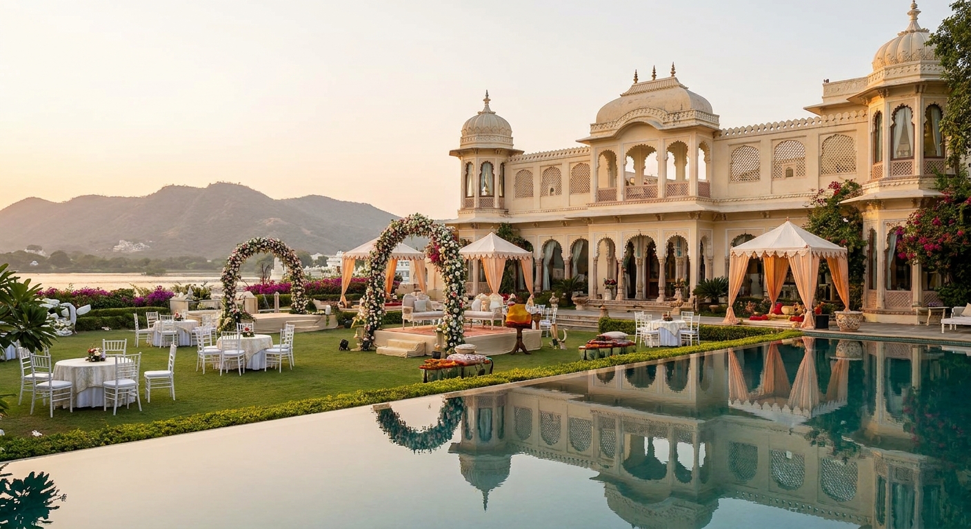 Best luxury villas in Udaipur for a destination wedding