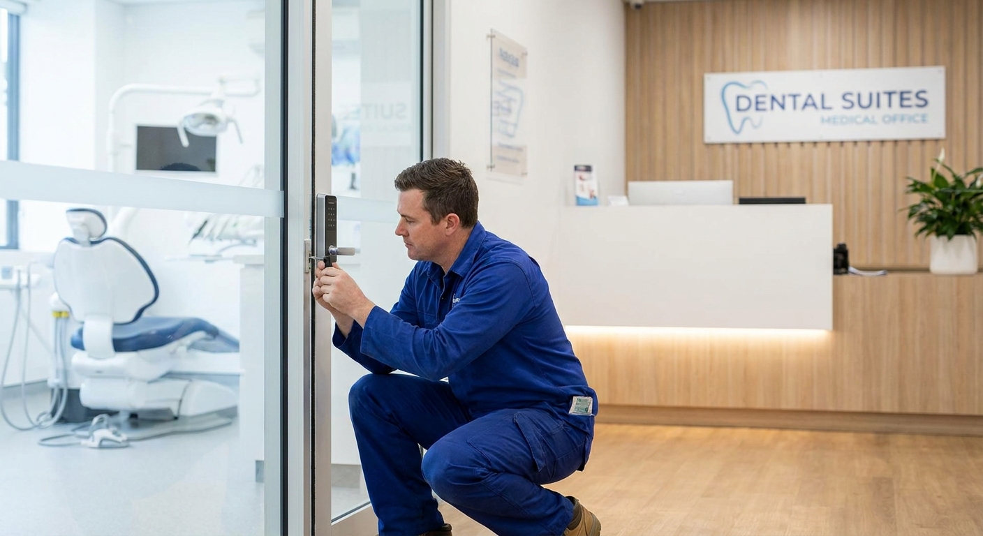 Commercial locksmith for medical and dental offices